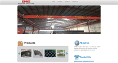 Desktop Screenshot of cpme-industrial.com